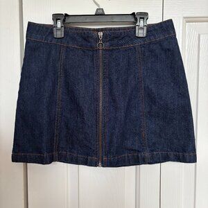 Altar'd State Denim Mini Skirt Size Small